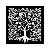 Lebensbaum Gummistempel (Prägung)