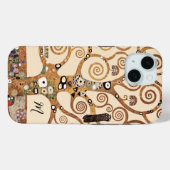 Lebensbaum Gustav Klimt Monogram Case-Mate iPhone Hülle (Rückseite (Horizontal))