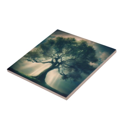 Lebensbaum I Keramik Tile Fliese (Seite)