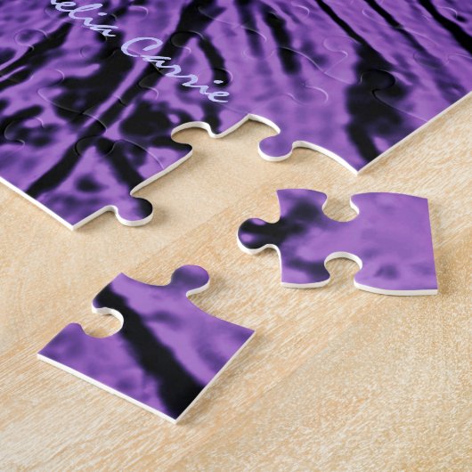 Lebensbaum im Lila Puzzle (Seite)