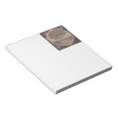 Lebensbaum in Brown Notizblock (angewinkelt)