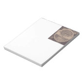 Lebensbaum in Brown Notizblock (Rotiert)