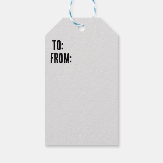 Lebensbaum in Schwarz und Weiß Geschenkanhänger (Rückseite)