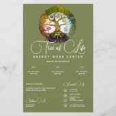 Lebensbaum | Jahreszeiten Flyer (Vorne)