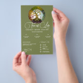 Lebensbaum | Jahreszeiten Flyer (Handgriff)