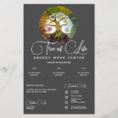 Lebensbaum | Jahreszeiten Flyer (Vorne)