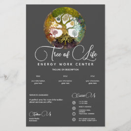 Lebensbaum | Jahreszeiten Flyer