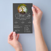 Lebensbaum | Jahreszeiten Flyer (Handgriff)