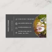 Lebensbaum | Jahreszeiten Visitenkarte (Rückseite)