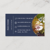 Lebensbaum | Jahreszeiten Visitenkarte (Rückseite)