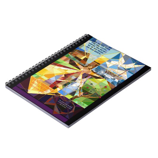 Lebensbaum Jesus Christlich Notizblock (Linke Seite)