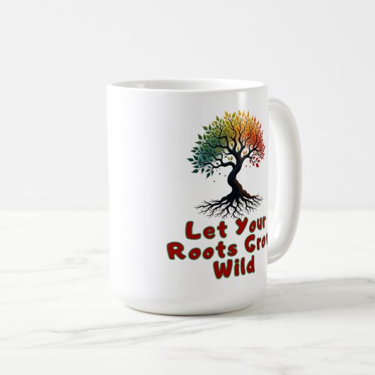 Lebensbaum Kaffeetasse (VorderseiteRechts)