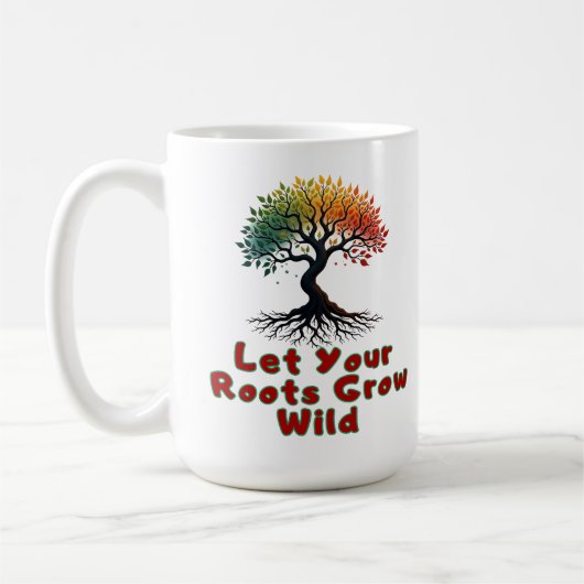 Lebensbaum Kaffeetasse (Links)