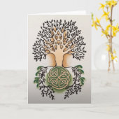 Lebensbaum Karte (Gelbe Blume)