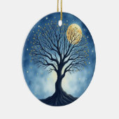 Lebensbaum Keramik Ornament (Rechts)