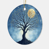 Lebensbaum Keramik Ornament (Links)