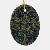 Lebensbaum Keramik Ornament (Hinten)