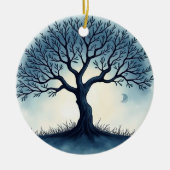 Lebensbaum Keramik Ornament (Vorne)