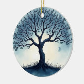 Lebensbaum Keramik Ornament (Links)