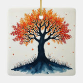 Lebensbaum Keramikornament (Rückseite)