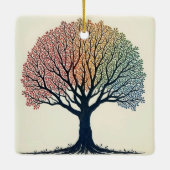 Lebensbaum Keramikornament (Rückseite)