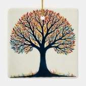 Lebensbaum Keramikornament (Rückseite)