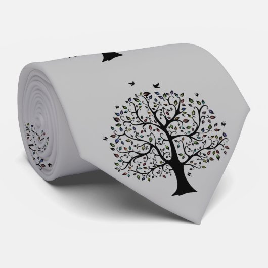 Lebensbaum Krawatte (Gerollt)