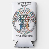 Lebensbaum lebhaft selters dosenkühler (Vorderseite)