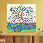 Lebensbaum Leinwanddruck (Insitu (Wohnzimmer))