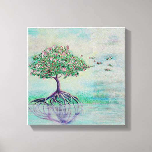 Lebensbaum Leinwanddruck (Vorderseite)