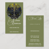 Lebensbaum | Luna Visitenkarte (Vorne/Hinten)