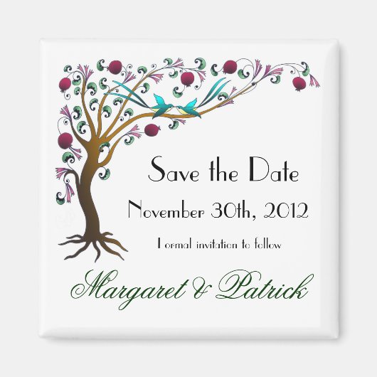 Lebensbaum Magnet (Vorne)