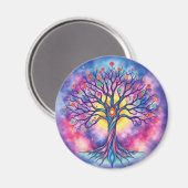 Lebensbaum Magnet (Vorderseite/Rückseite)