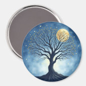 Lebensbaum Magnet (Vorderseite/Rückseite)