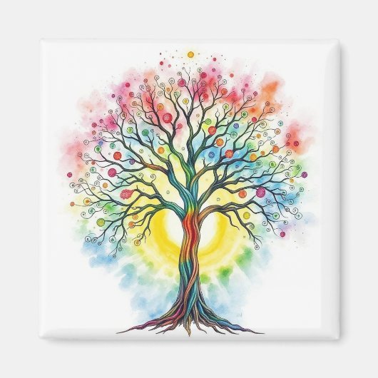 Lebensbaum Magnet (Vorne)