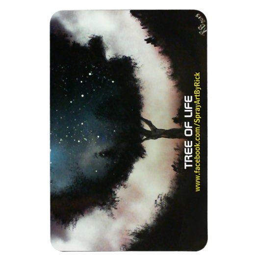 Lebensbaum Magnet (Vertikal)