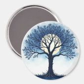 Lebensbaum Magnet (Vorderseite/Rückseite)