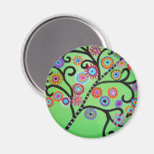 LEBENSBAUM MAGNET (Vorderseite/Rückseite)