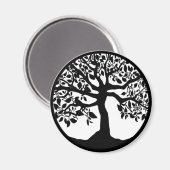LEBENSBAUM MAGNET (Vorderseite/Rückseite)