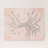 Lebensbaum mit Herz bedeutsam und herausfordernd Puzzle (Horizontal)