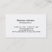 Lebensbaum mit Herz-Business-Karte Visitenkarte (Rückseite)