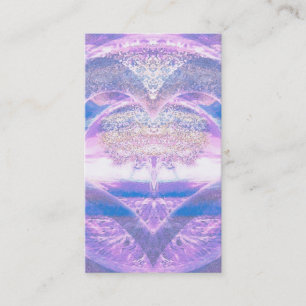 Lebensbaum mit Herz-Business-Karte Visitenkarte