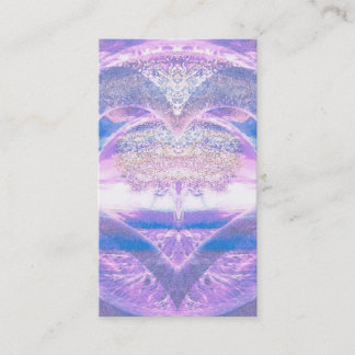 Lebensbaum mit Herz-Business-Karte Visitenkarte