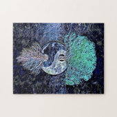 Lebensbaum mit Yin Yang Puzzle (Horizontal)