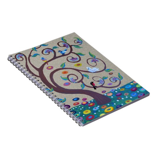 Lebensbaum Notizblock (Rechte Seite)