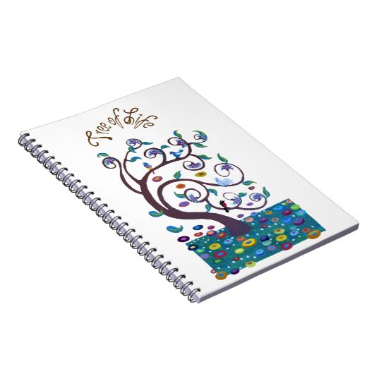 Lebensbaum Notizblock (Rechte Seite)