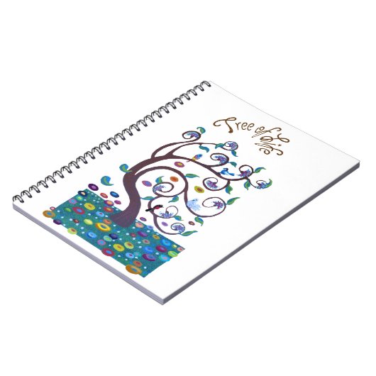 Lebensbaum Notizblock (Linke Seite)