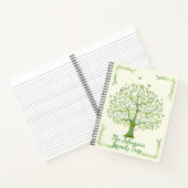 Lebensbaum Notizblock (Innenseite)