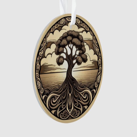 Lebensbaum Ornament (Vorderseite)