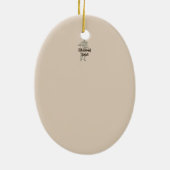 Lebensbaum / Pedigree des Menschen Keramik Ornament (Hinten)